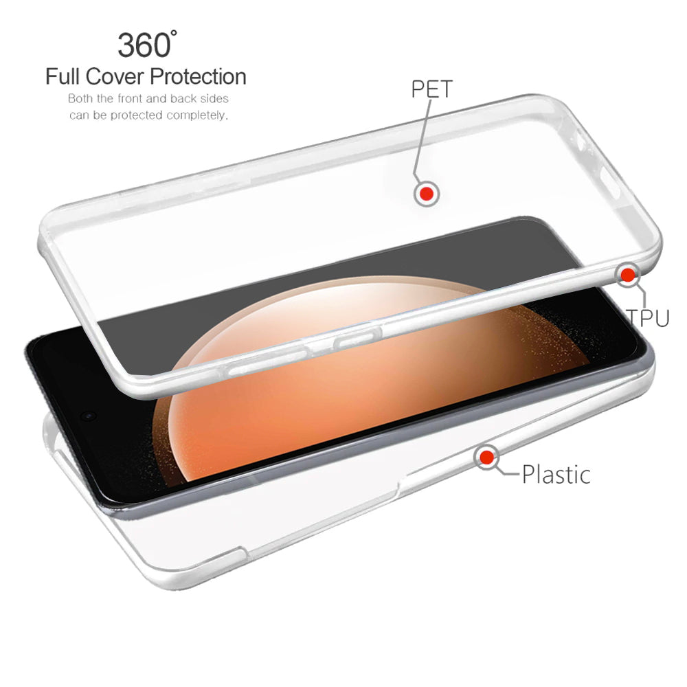 360 Clear Thin Case for Samsung Galaxy S23 FE