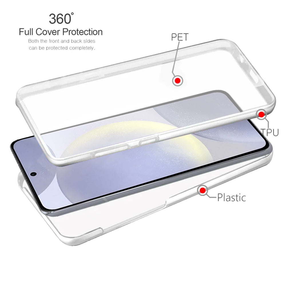 360 Clear Case for Samsung Galaxy S24 Ultra