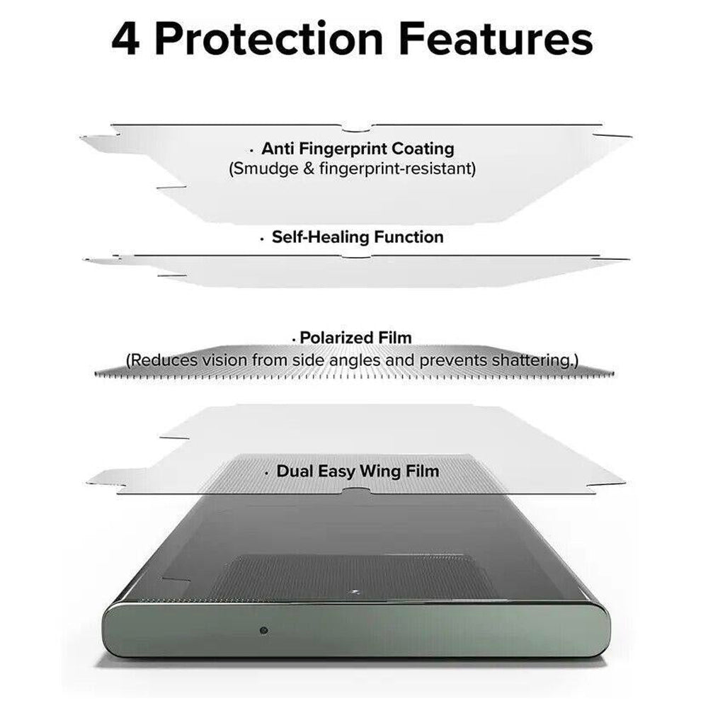 Privacy Matte Ceramic Film Screen Protector for iPhone 12 Pro (2 pack)