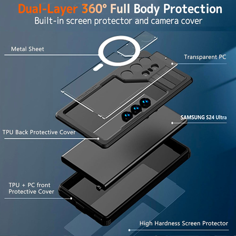 Samsung S24 Ultra Waterproof case Shockproof cover