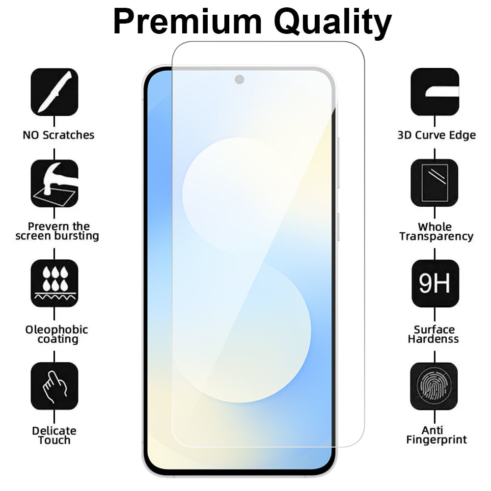 Glass Screen Protector for Samsung Galaxy S25 FE