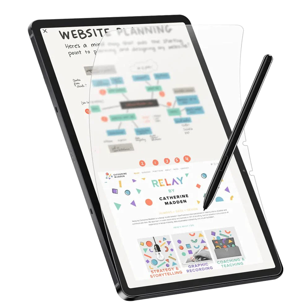 Paper Film Screen Protector for Samsung Galaxy Tab S9 FE