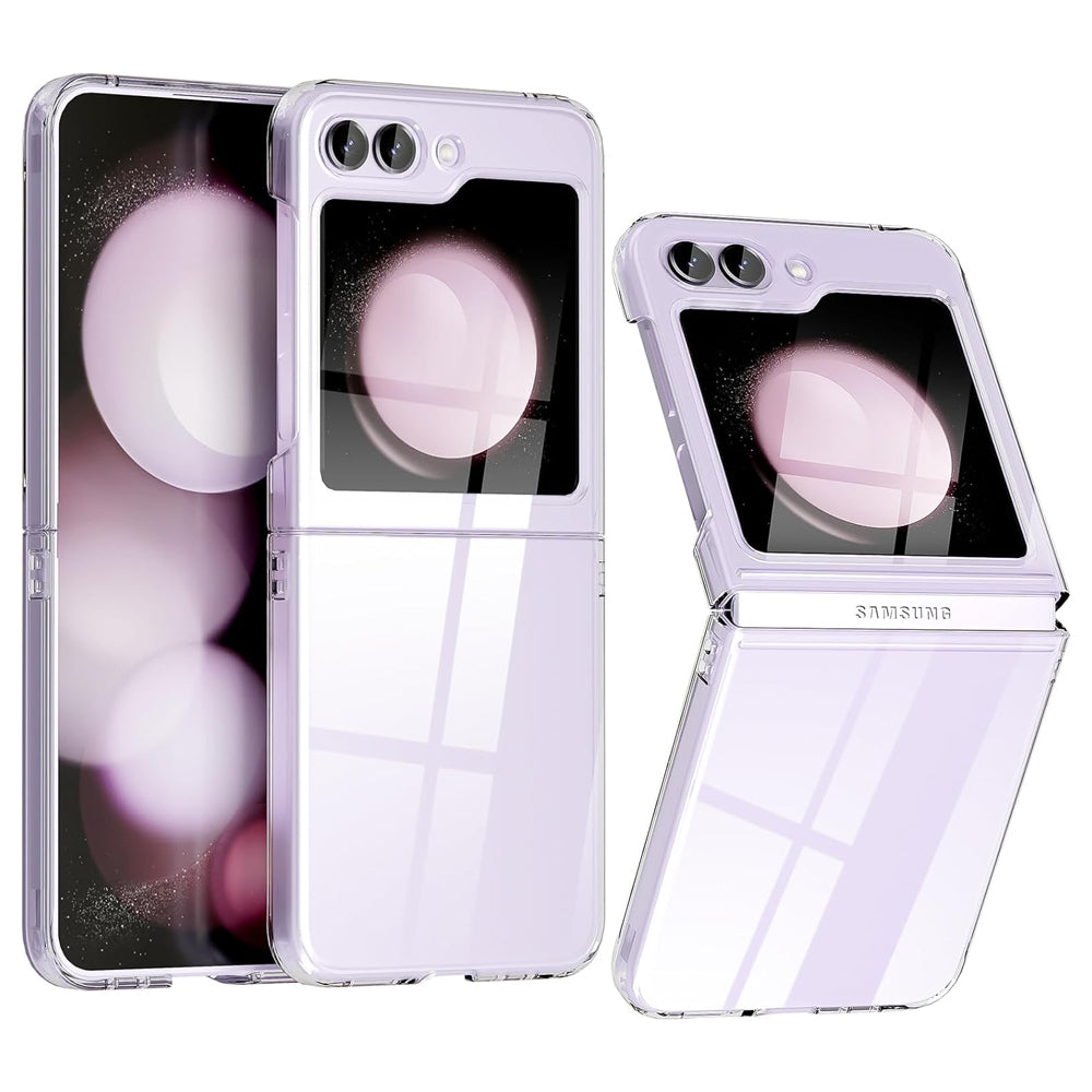 Clear Hard Case for Samsung Galaxy Z Flip 5