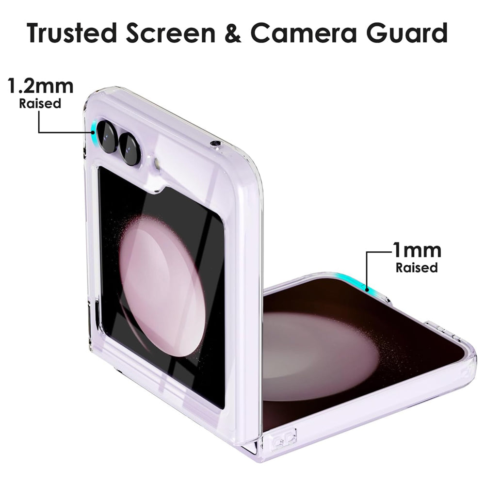 Clear Hard Case for Samsung Galaxy Z Flip 5