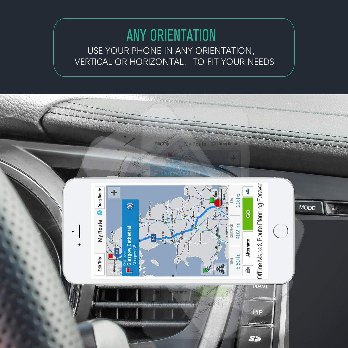 Magnetic Air Vent Car Phone Holder