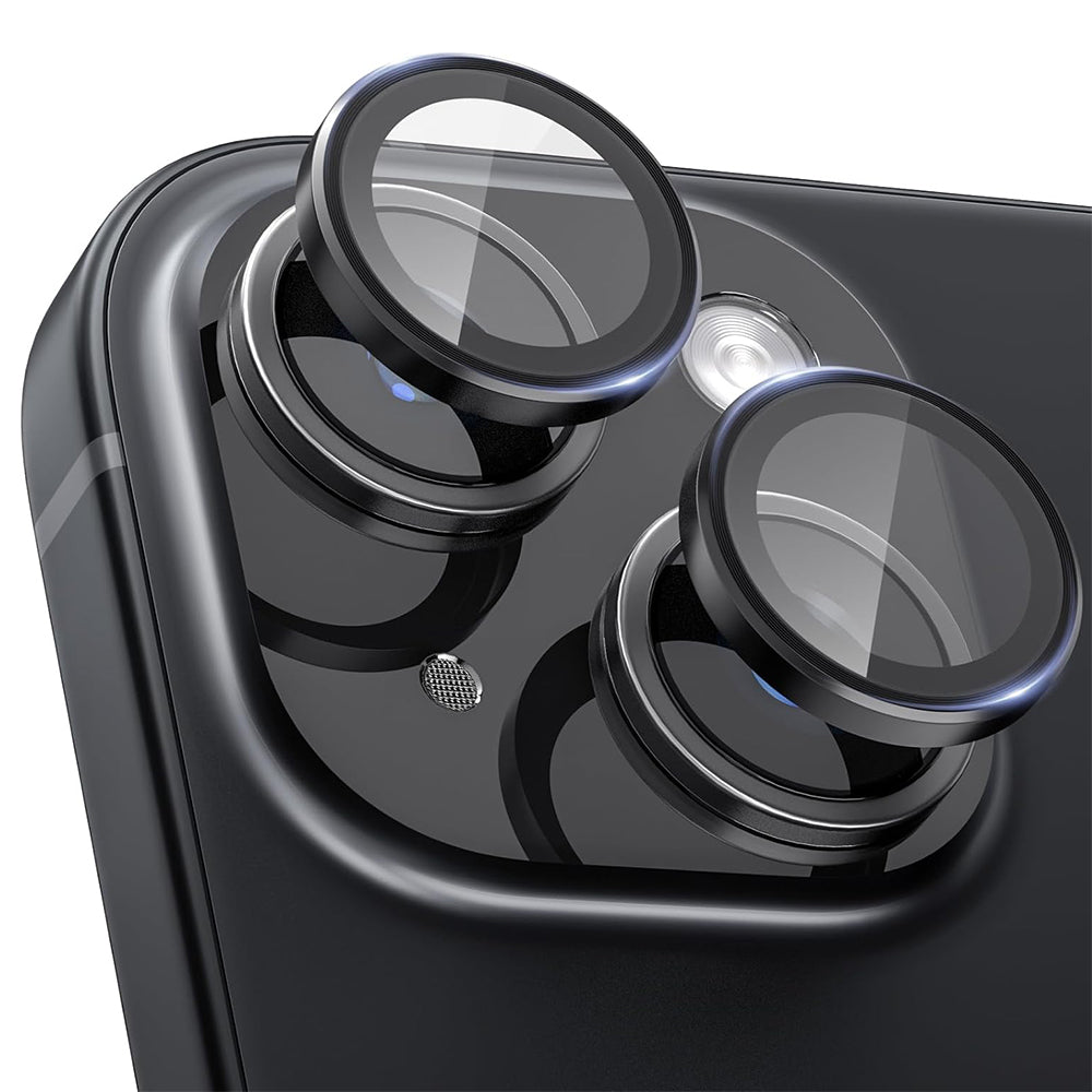 Camera Lens Protector Alloy Frame for iPhone 15 Plus