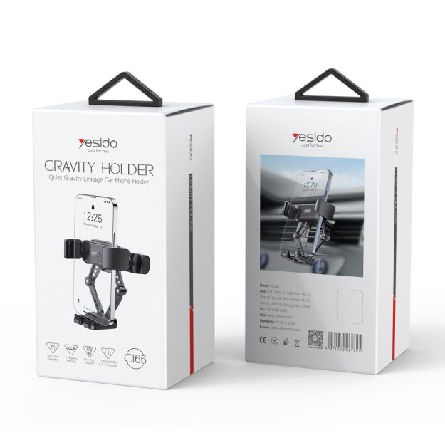 Gravity Linkage Car Phone Holder - Yesido C166