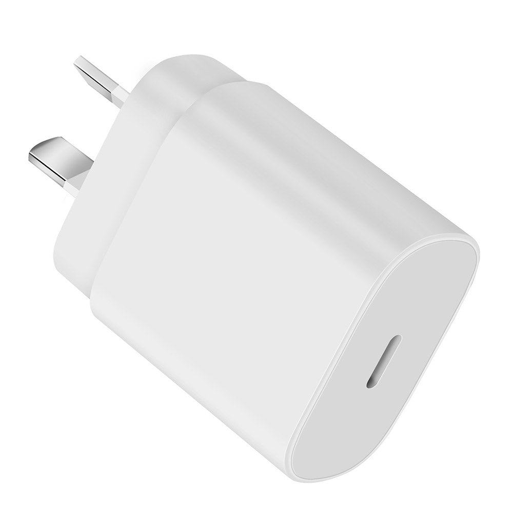 25W Fast Wall Charger with Lightning to USB-C cable