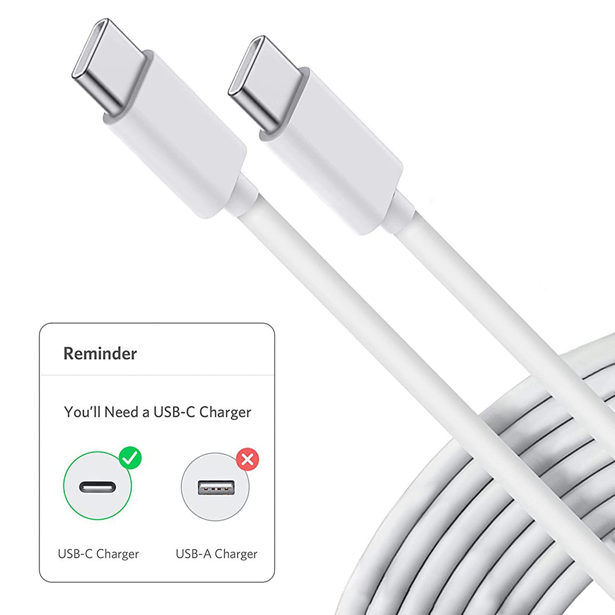 USB-C to USB-C cable - 2m