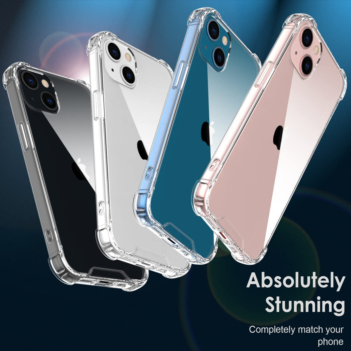 Protective Clear Gel case for iPhone 13 Mini