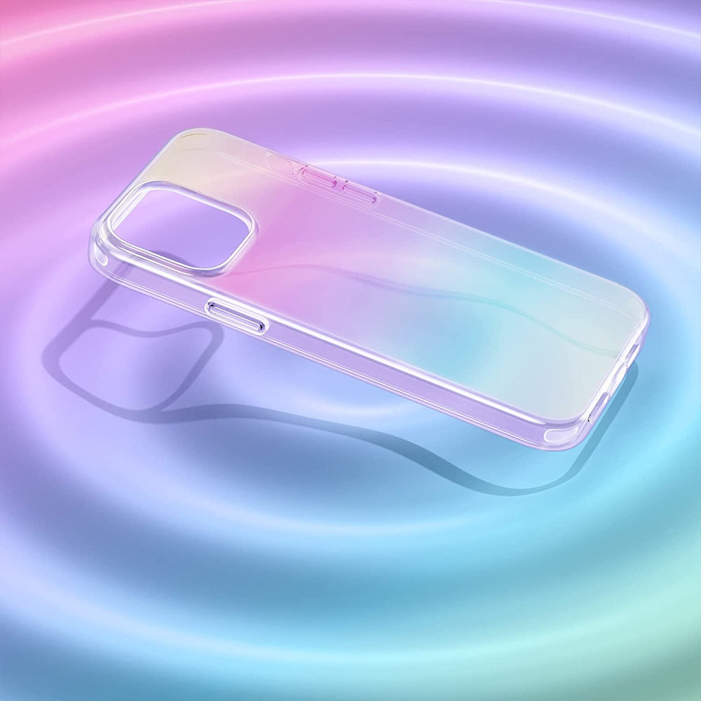 Iridescent Hard TPU Case for iPhone 14 Plus