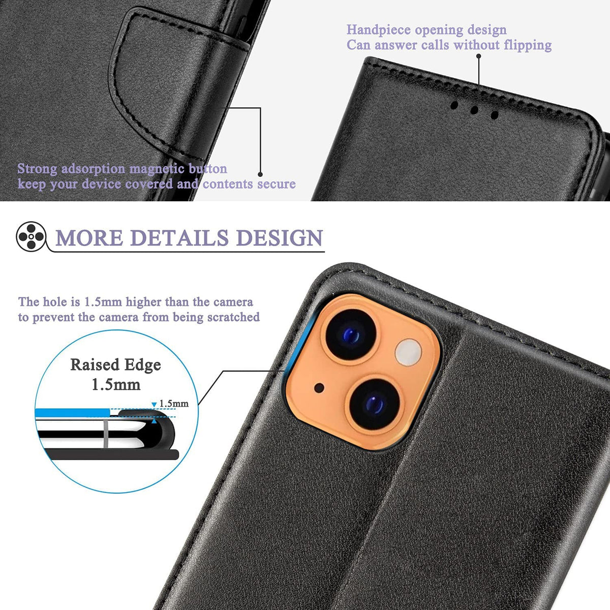Premium Wallet Case for iPhone 14 Pro Max