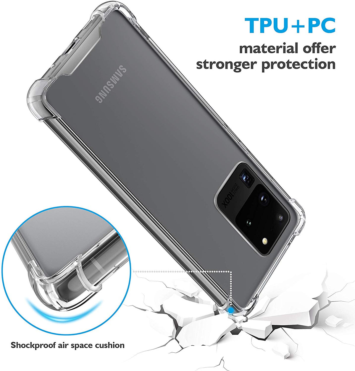 Bumper Gel Case for Samsung Galaxy S20 Ultra