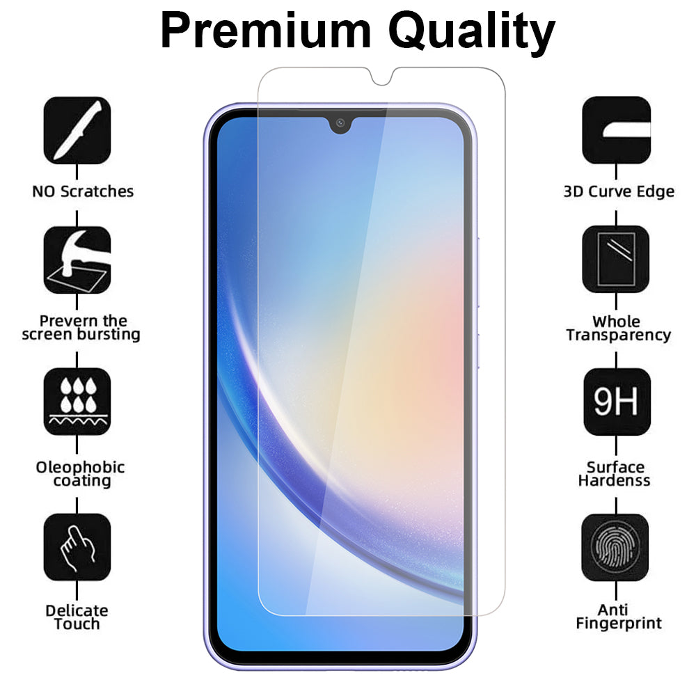 Glass Screen Protector for Samsung Galaxy A34 5G