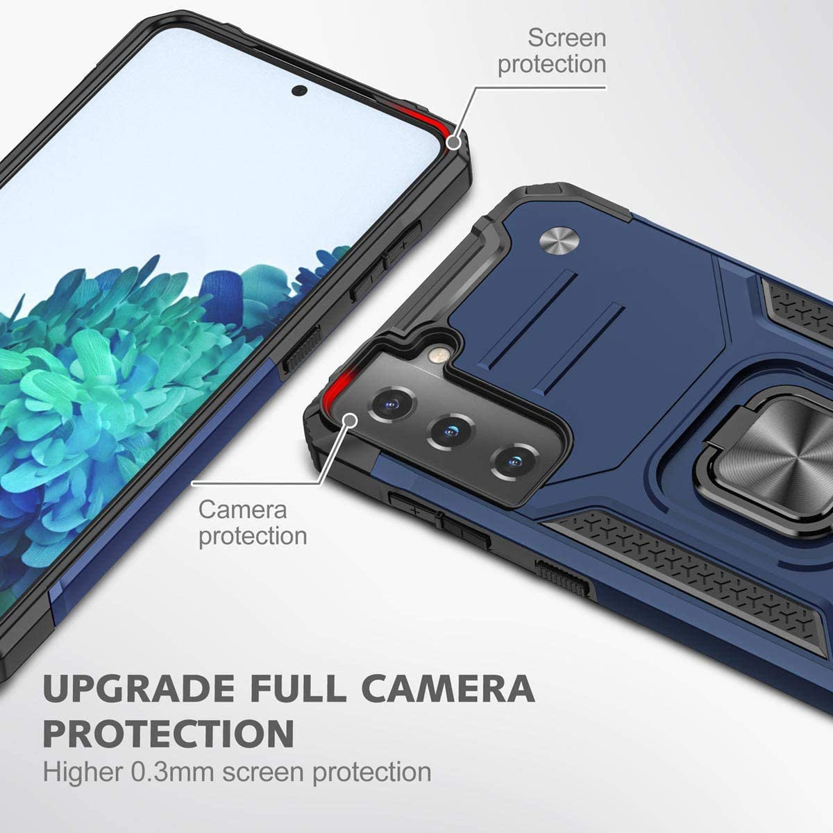 Tough Ring Case for Samsung Galaxy S21 Plus