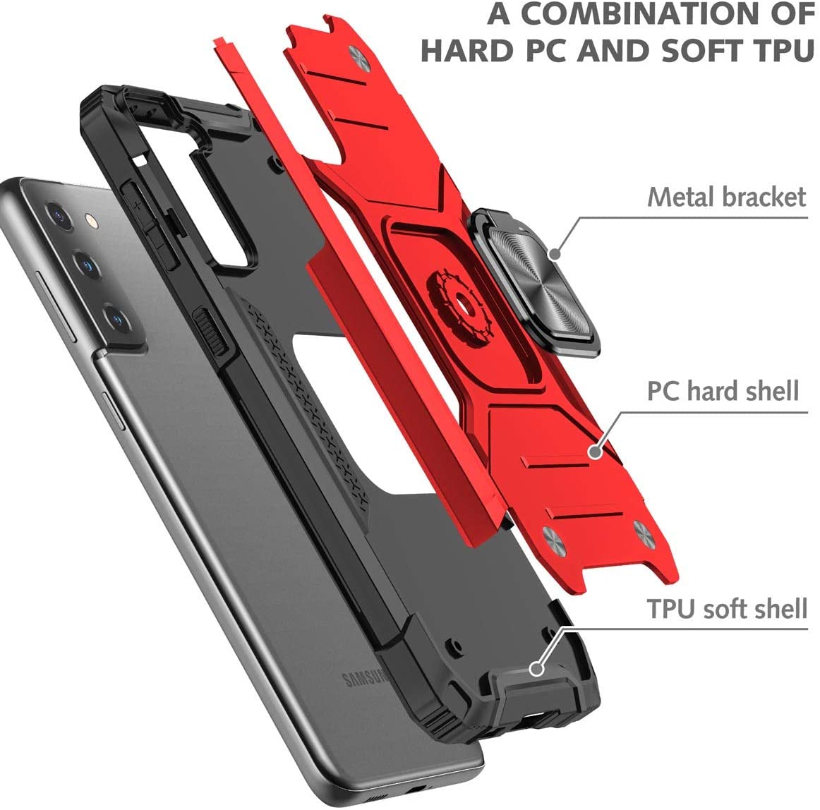Tough Ring Case for Samsung Galaxy S21 Plus