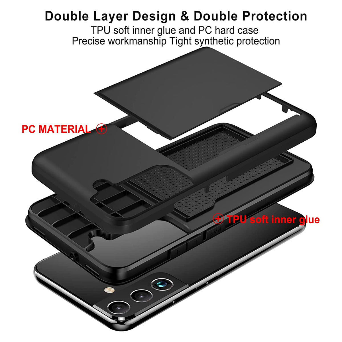 Tough Card Case for Samsung Galaxy S22
