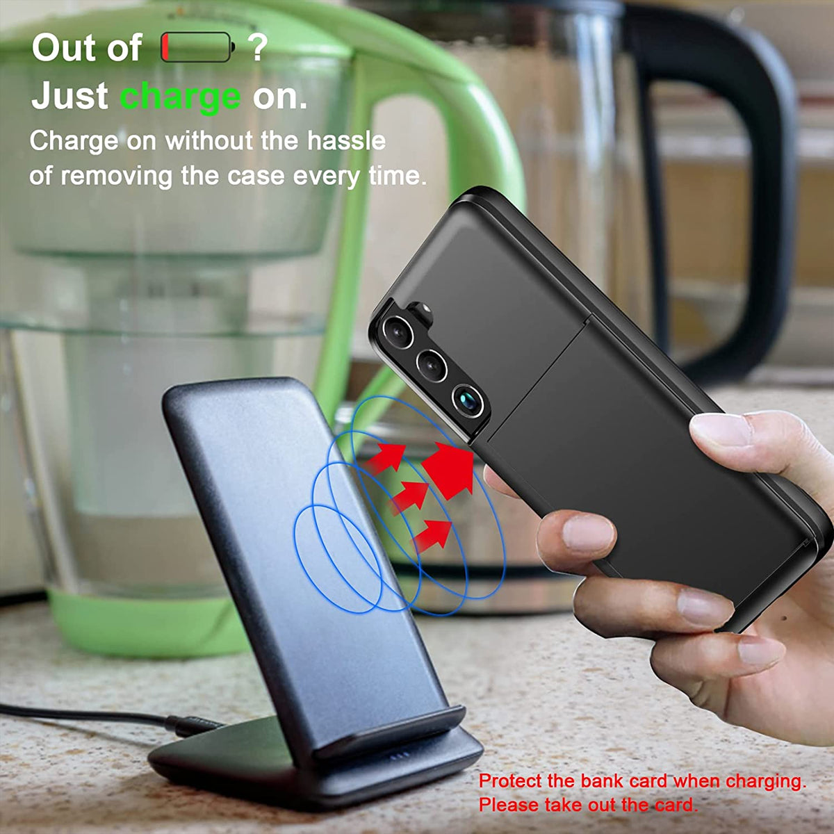 Tough Card Case for Samsung Galaxy S22