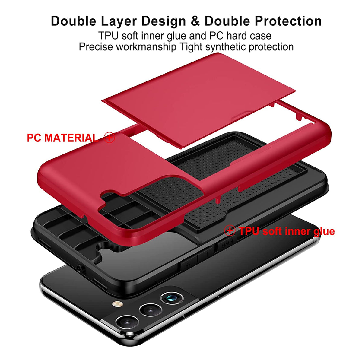 Tough Card Case for Samsung Galaxy S22