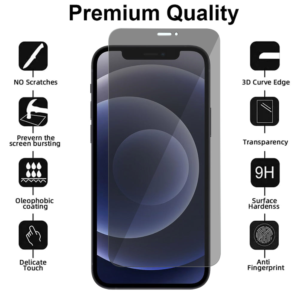 Privacy Glass Screen Protector for iPhone 12 Pro