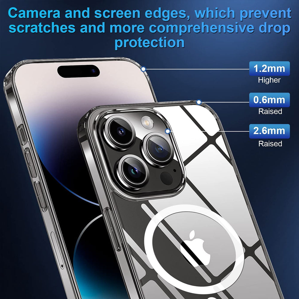 Magsafe Compatible Clear case for iPhone 15 Pro