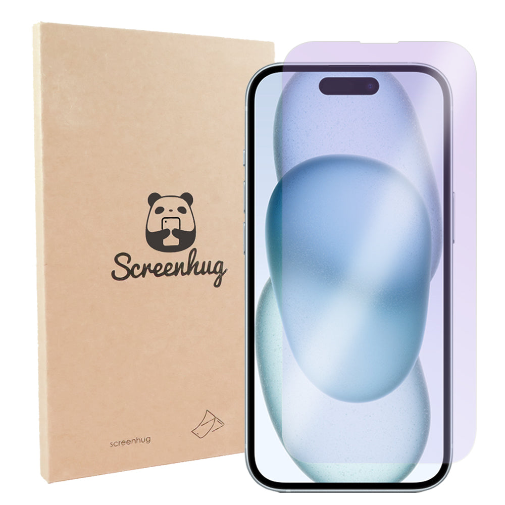 Blue Light Glass Screen Protector for iPhone 15