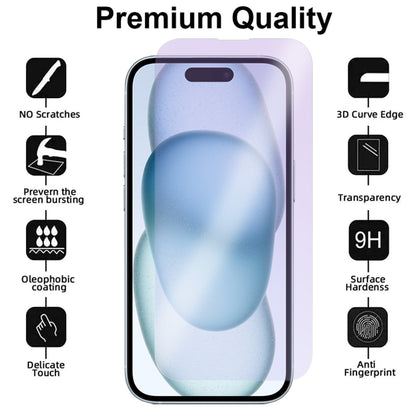 Blue Light Glass Screen Protector for iPhone 15