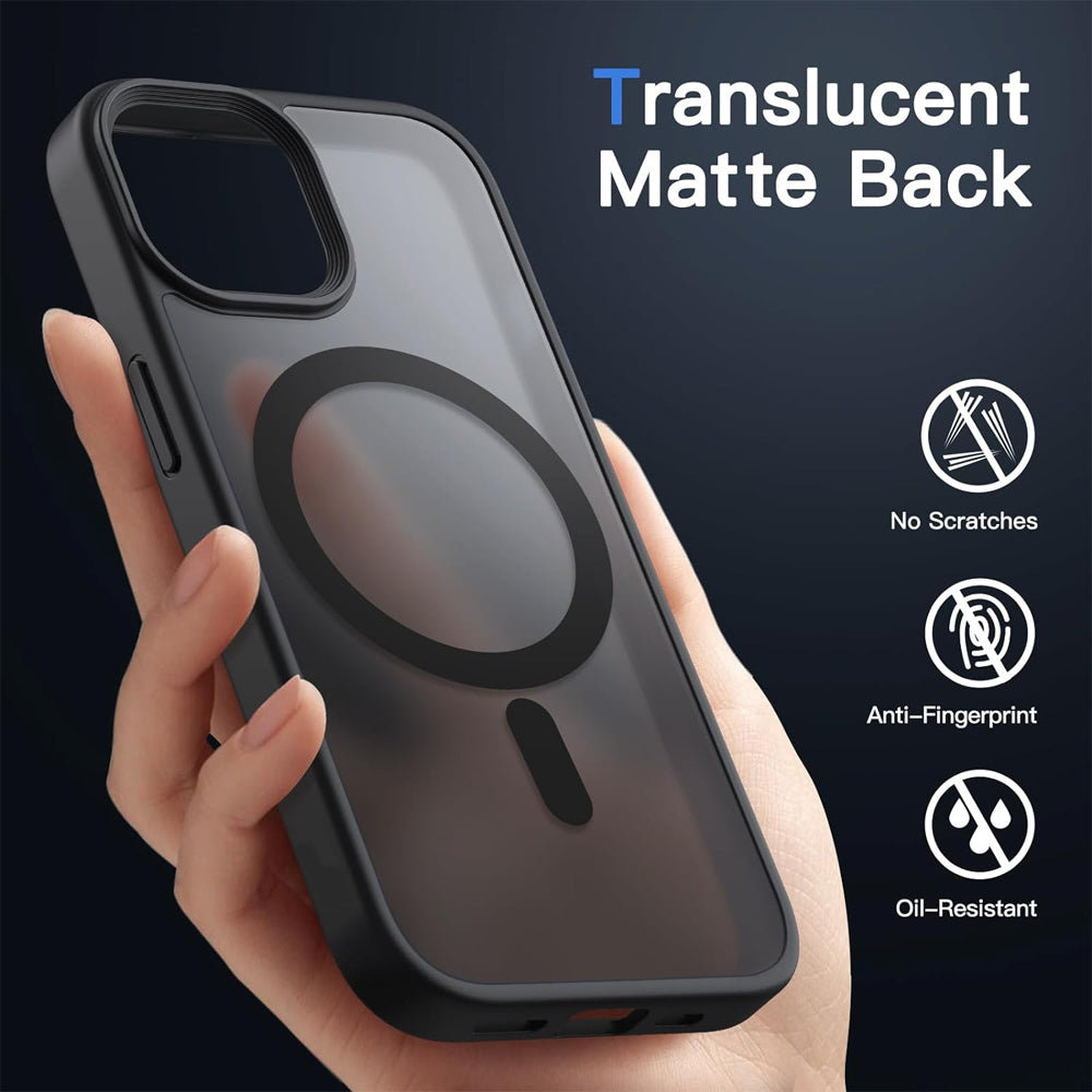 Matte Magsafe Compatible Case for iPhone 16 Pro Max
