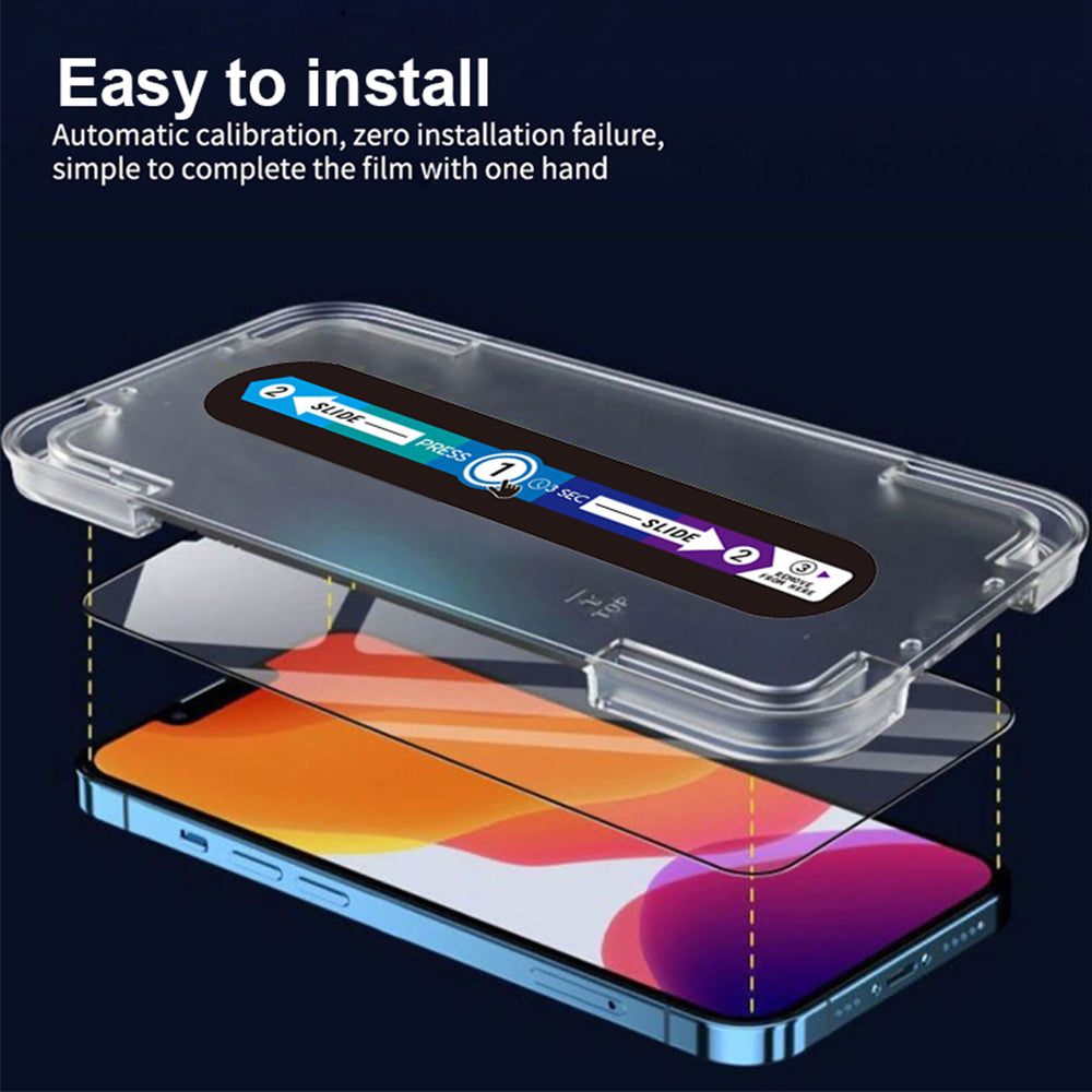 iPhone 8 Tempered Glass Screen Protector [2-Pack] with Easy Alignment Frame – Matte Anti-Glare, Premium by SwiftShield