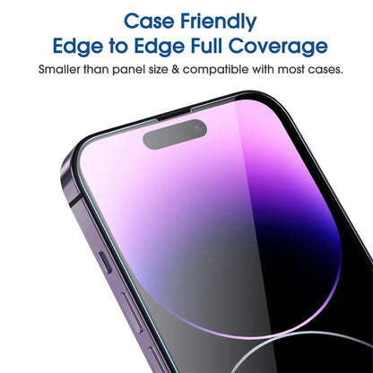 iPhone 13 Tempered Glass Screen Protector [2-Pack] with Easy Alignment Frame – Clear, Premium by SwiftShield