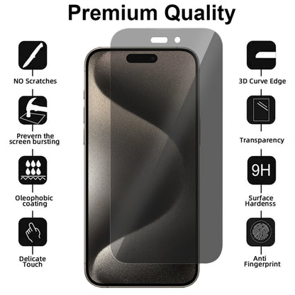 Privacy Glass Screen Protector for iPhone 15 Pro Max