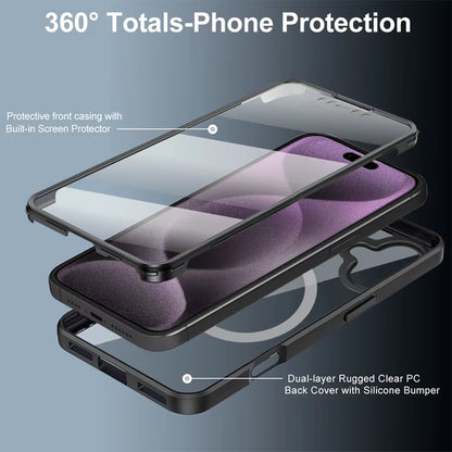 360 Thin Protection Magsafe compatible case for iPhone 16