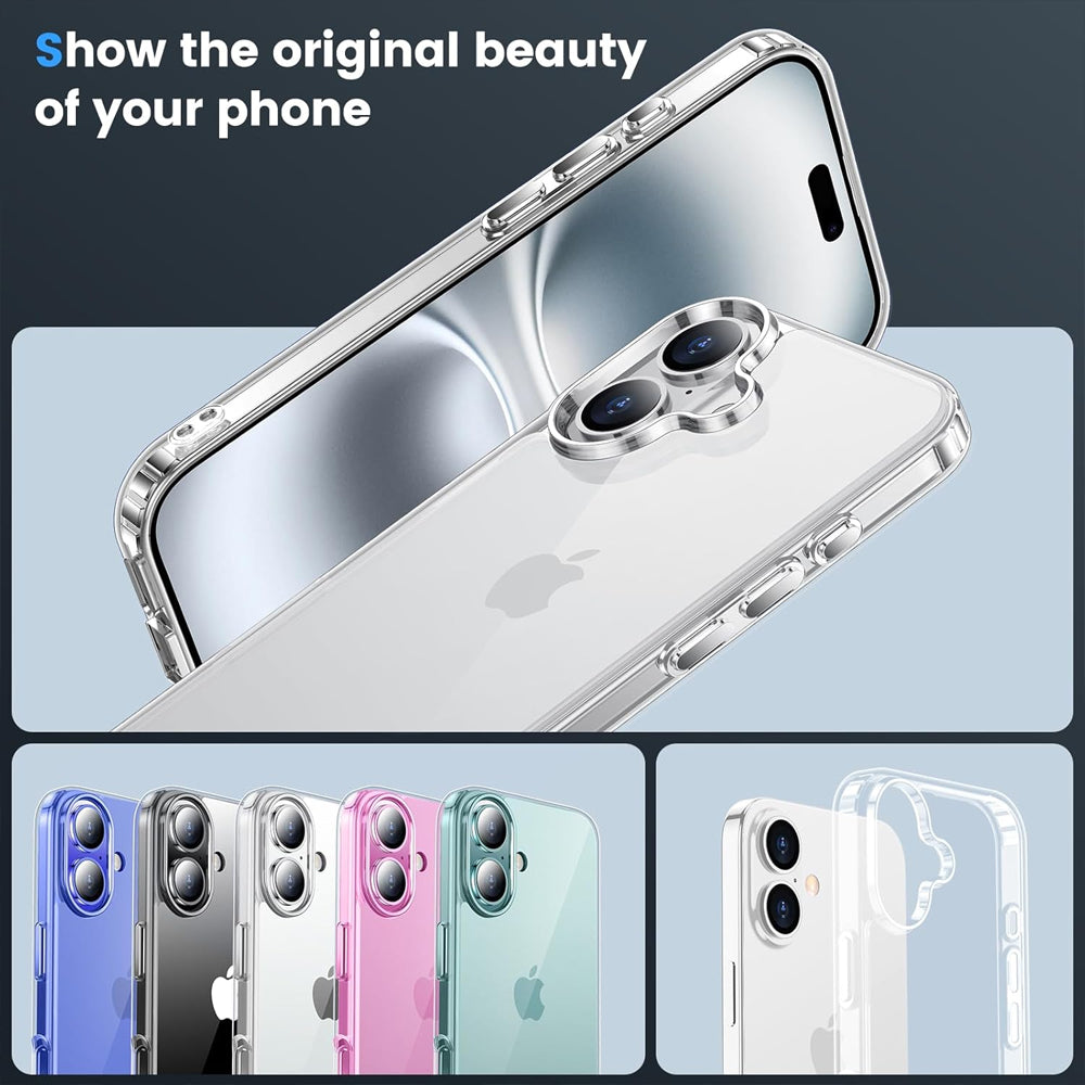 Magsafe Compatible Clear Case for iPhone 16