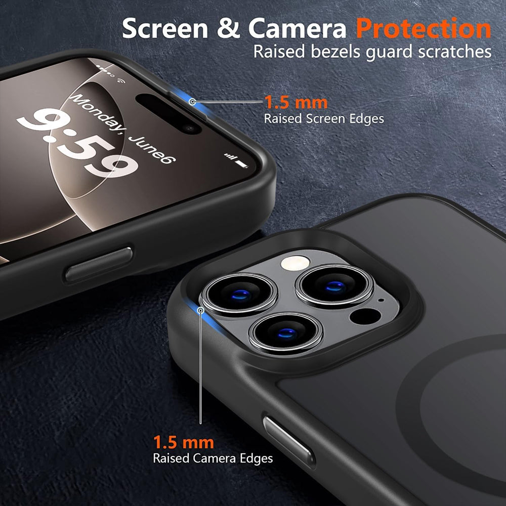 Matte Magsafe Compatible Case for iPhone 16 Pro Max
