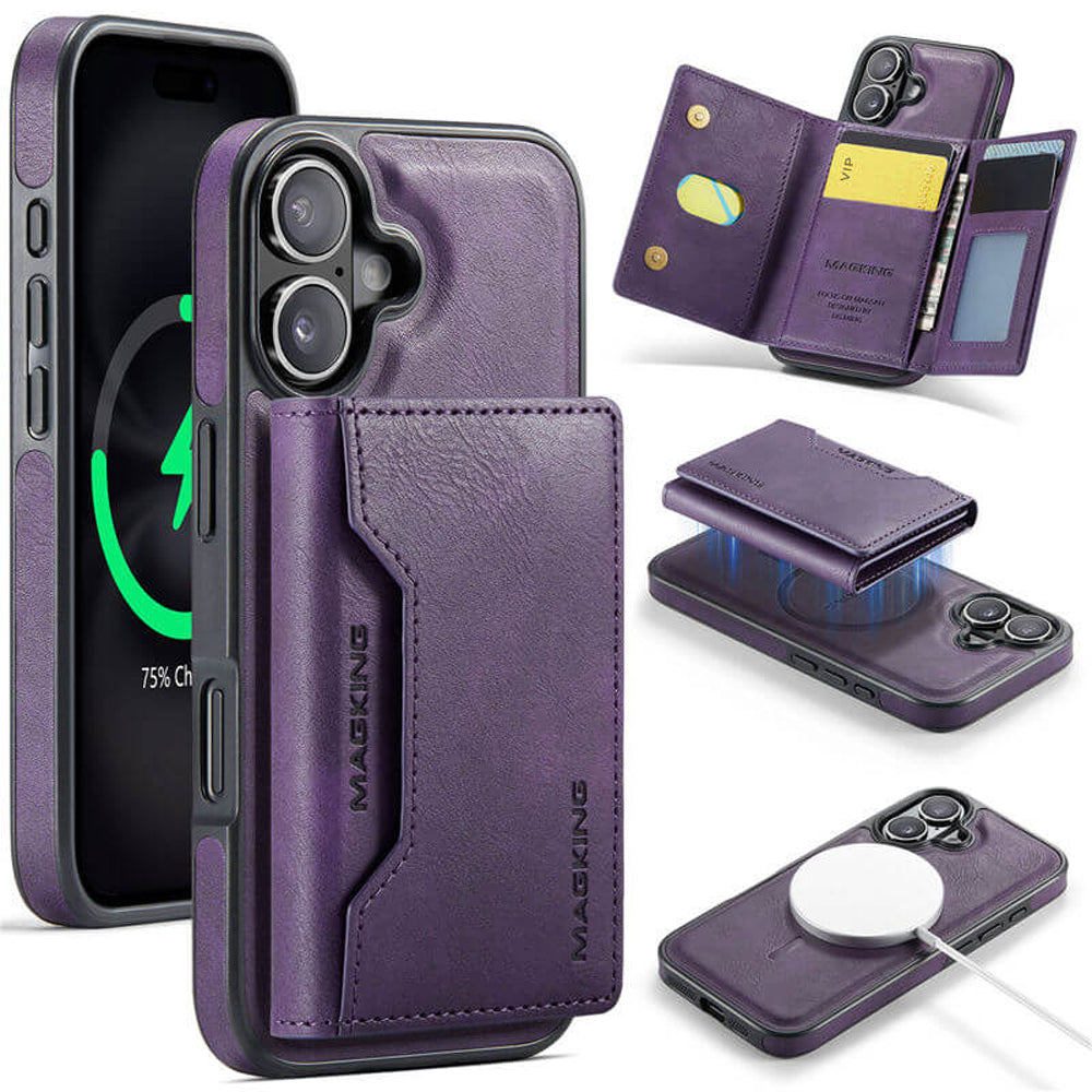 Magsafe Compatible Wallet Case for iPhone 17
