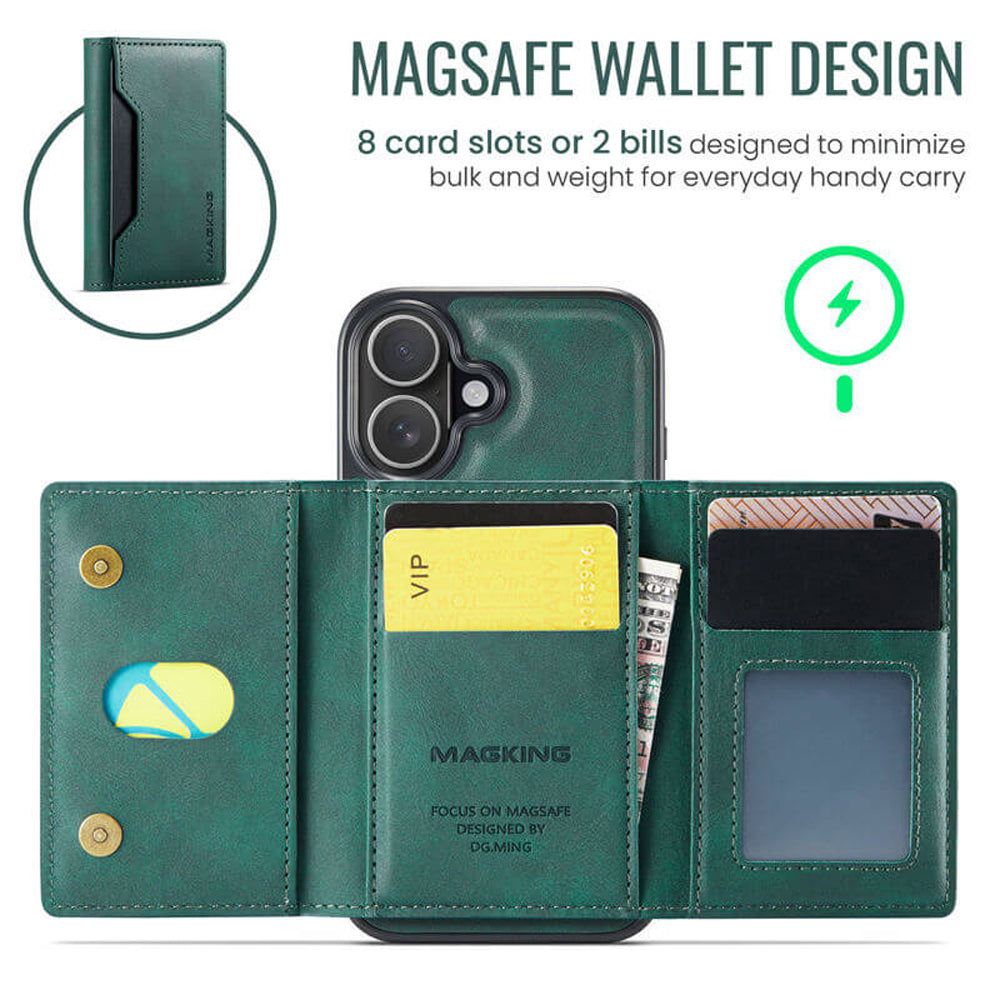 Magsafe Compatible Wallet Case for iPhone 17