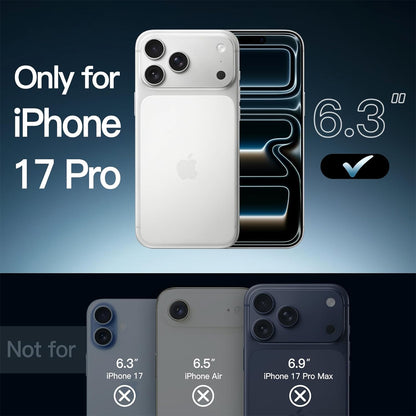 Magsafe Compatible Clear Case for iPhone 17 Pro