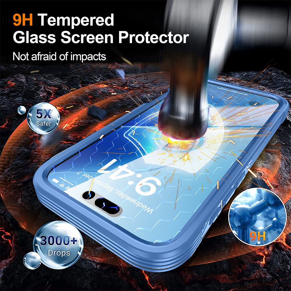 Heavy Duty 360 Magsafe Compatible Case for iPhone 17 Pro