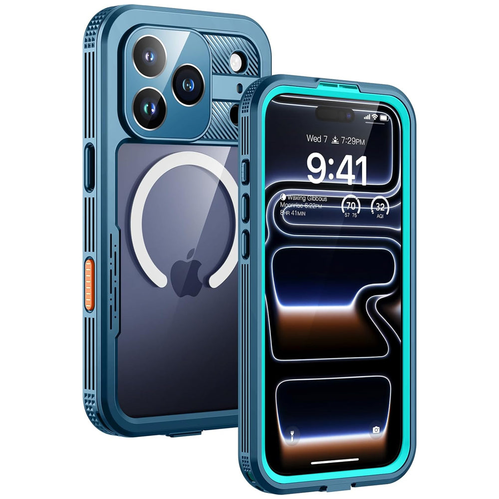 Redpepper Neon Waterproof Magsafe Compatible Case for iPhone 17 Pro