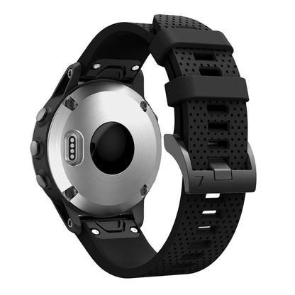QuickFit Compatible 20mm Rubber Strap for Garmin Fenix 8 (43mm)20mm Rubber Strap for Garmin Fenix 7S / 7S Pro20mm Rubber Strap for Garmin Epix Pro (42mm)