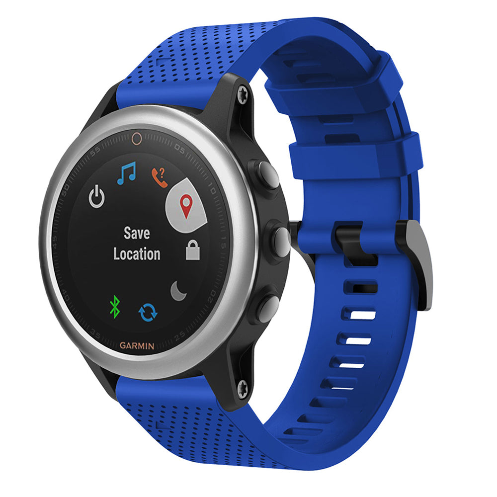 QuickFit Compatible 20mm Rubber Strap for Garmin Fenix 8 (43mm)20mm Rubber Strap for Garmin Fenix 7S / 7S Pro20mm Rubber Strap for Garmin Epix Pro (42mm)