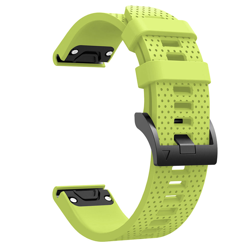 QuickFit Compatible 20mm Rubber Strap for Garmin Fenix 8 (43mm)20mm Rubber Strap for Garmin Fenix 7S / 7S Pro20mm Rubber Strap for Garmin Epix Pro (42mm)