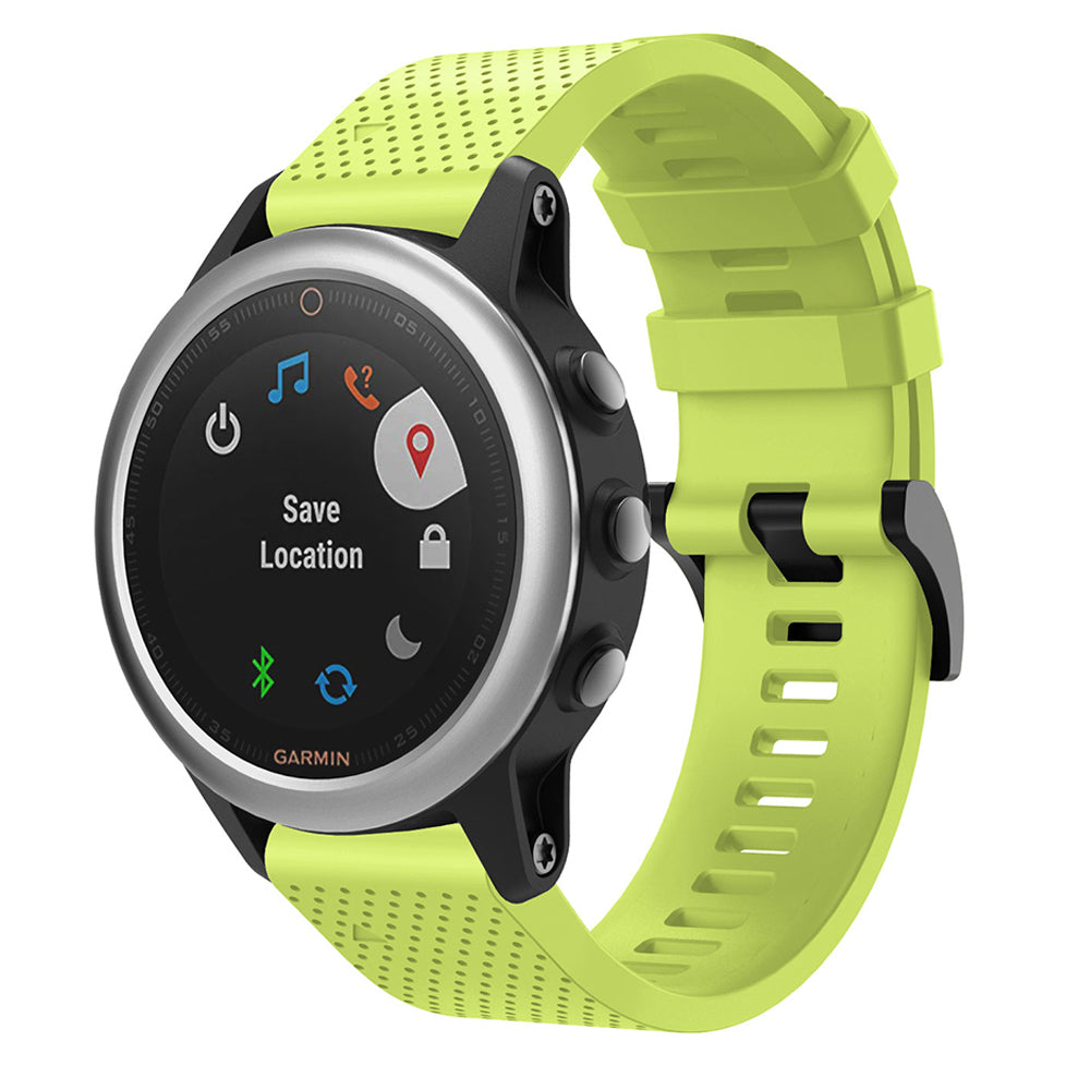 QuickFit Compatible 20mm Rubber Strap for Garmin Fenix 8 (43mm)20mm Rubber Strap for Garmin Fenix 7S / 7S Pro20mm Rubber Strap for Garmin Epix Pro (42mm)