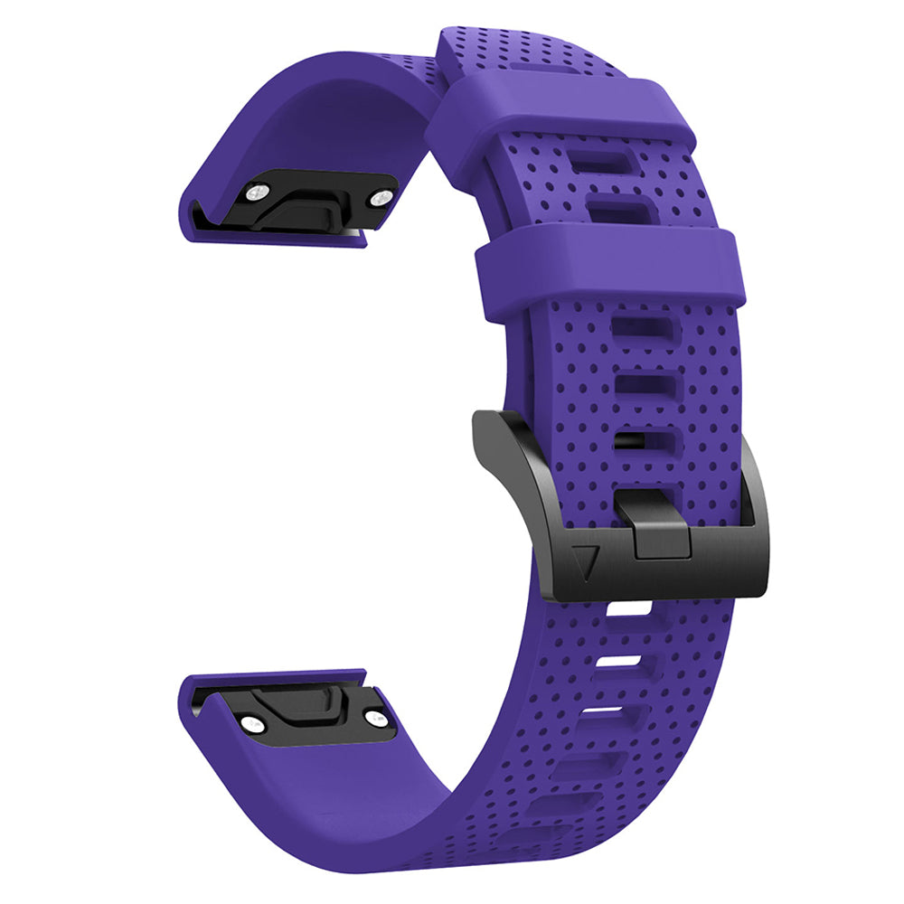 QuickFit Compatible 20mm Rubber Strap for Garmin Fenix 8 (43mm)20mm Rubber Strap for Garmin Fenix 7S / 7S Pro20mm Rubber Strap for Garmin Epix Pro (42mm)