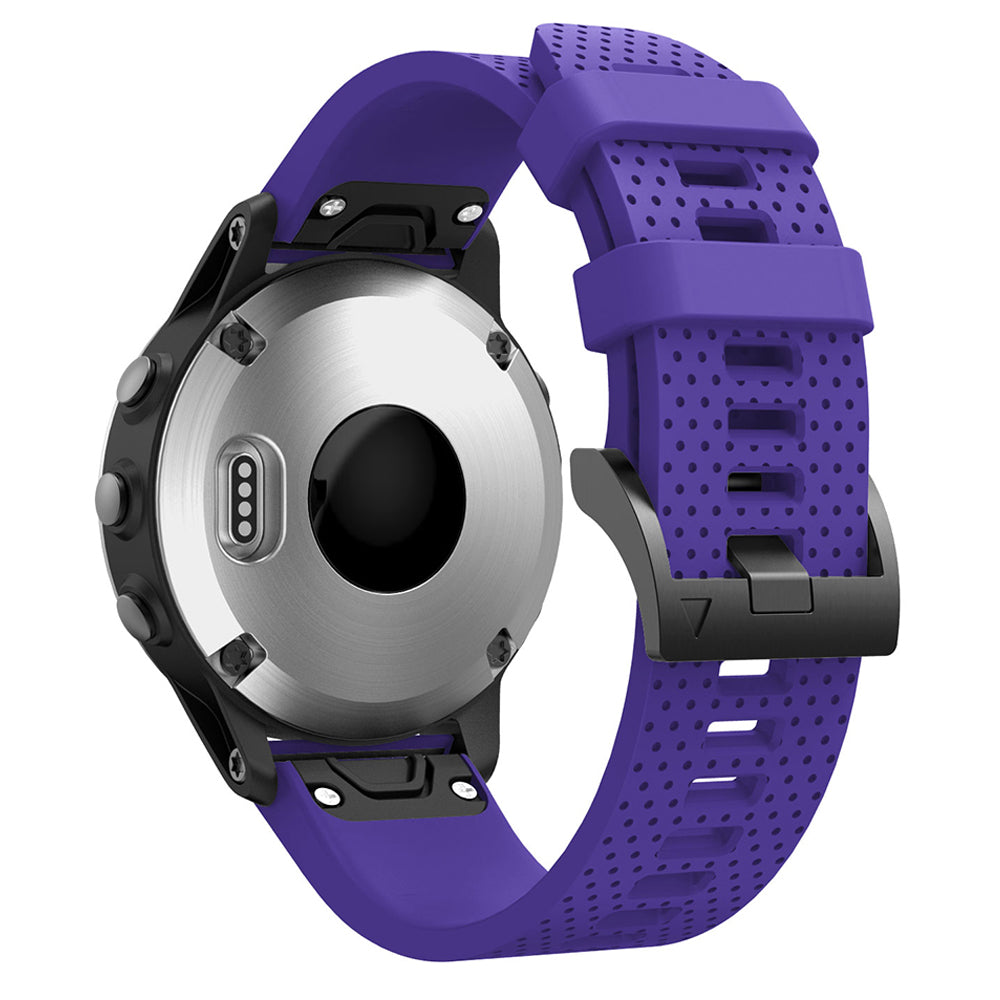 QuickFit Compatible 20mm Rubber Strap for Garmin Fenix 8 (43mm)20mm Rubber Strap for Garmin Fenix 7S / 7S Pro20mm Rubber Strap for Garmin Epix Pro (42mm)