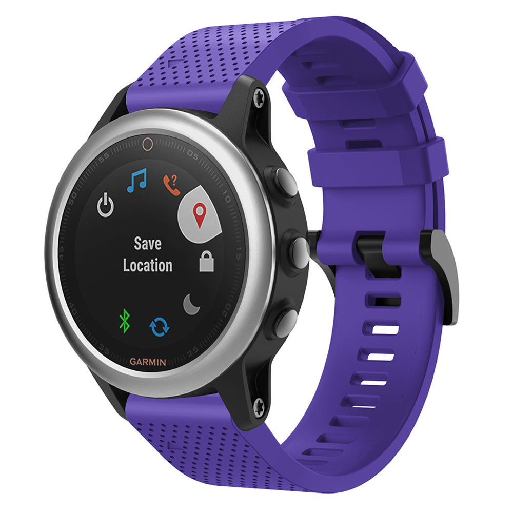 QuickFit Compatible 20mm Rubber Strap for Garmin Fenix 8 (43mm)20mm Rubber Strap for Garmin Fenix 7S / 7S Pro20mm Rubber Strap for Garmin Epix Pro (42mm)