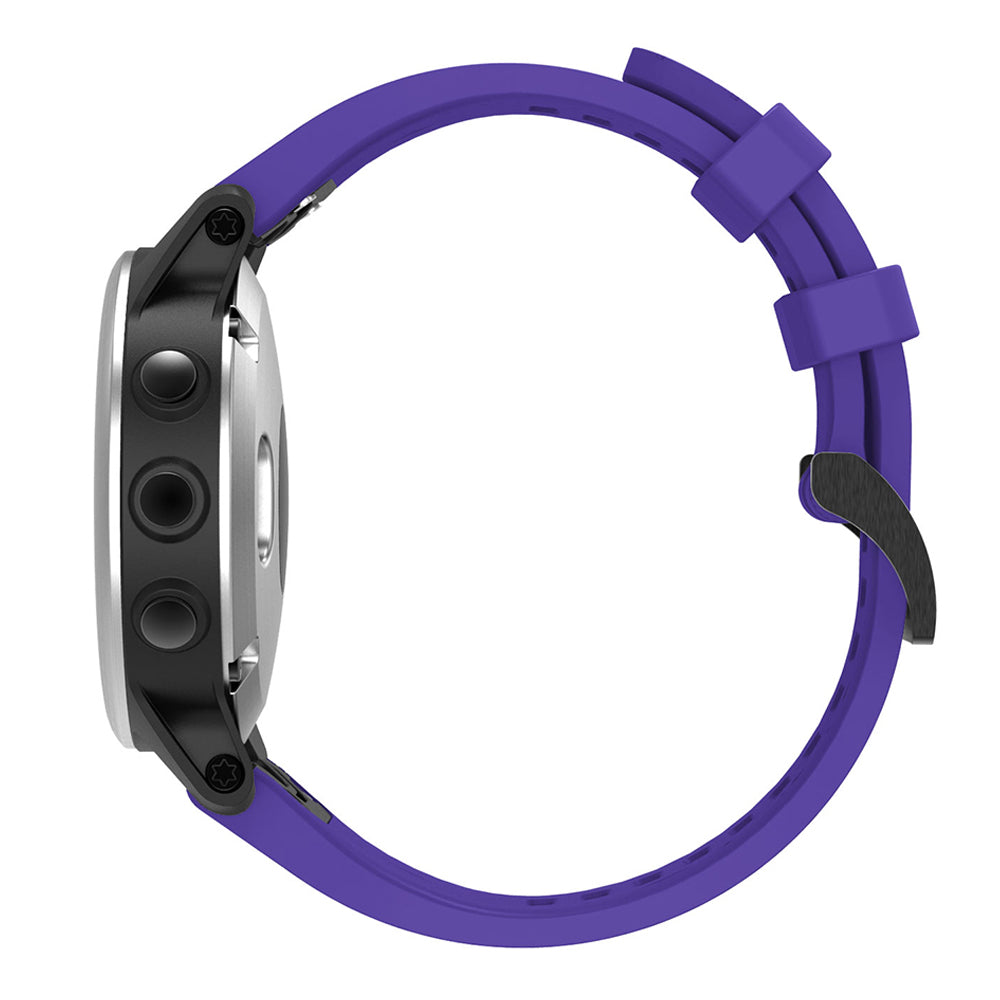 QuickFit Compatible 20mm Rubber Strap for Garmin Fenix 8 (43mm)20mm Rubber Strap for Garmin Fenix 7S / 7S Pro20mm Rubber Strap for Garmin Epix Pro (42mm)