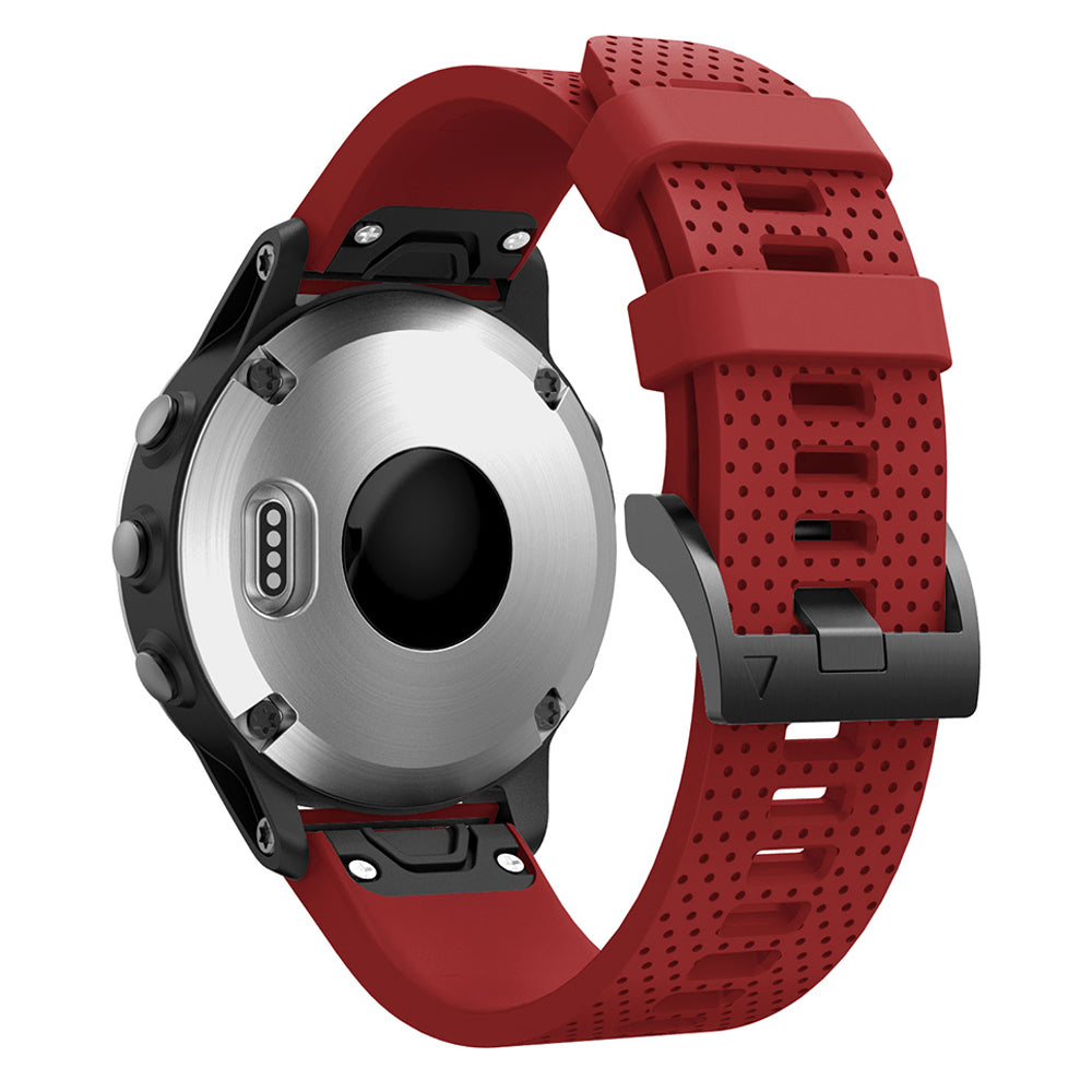 QuickFit Compatible 20mm Rubber Strap for Garmin Fenix 8 (43mm)20mm Rubber Strap for Garmin Fenix 7S / 7S Pro20mm Rubber Strap for Garmin Epix Pro (42mm)