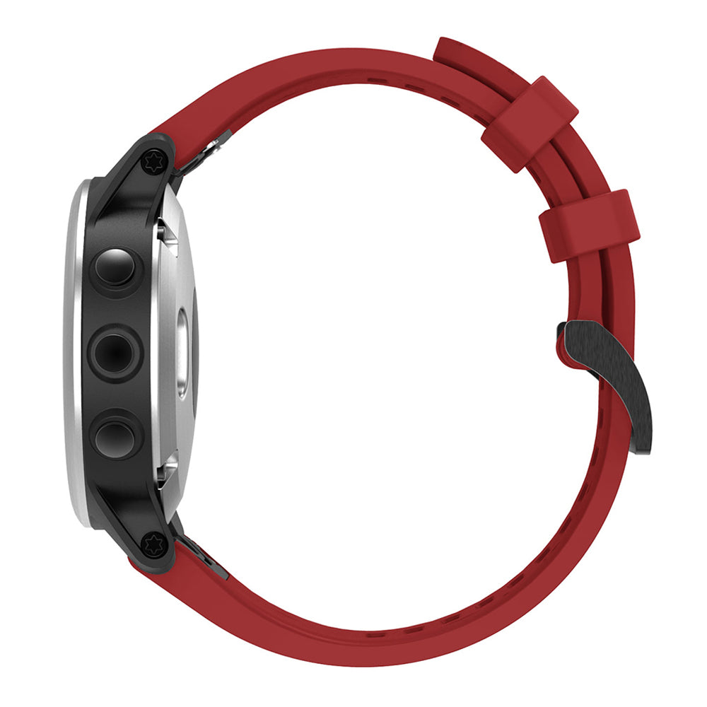 QuickFit Compatible 20mm Rubber Strap for Garmin Fenix 8 (43mm)20mm Rubber Strap for Garmin Fenix 7S / 7S Pro20mm Rubber Strap for Garmin Epix Pro (42mm)