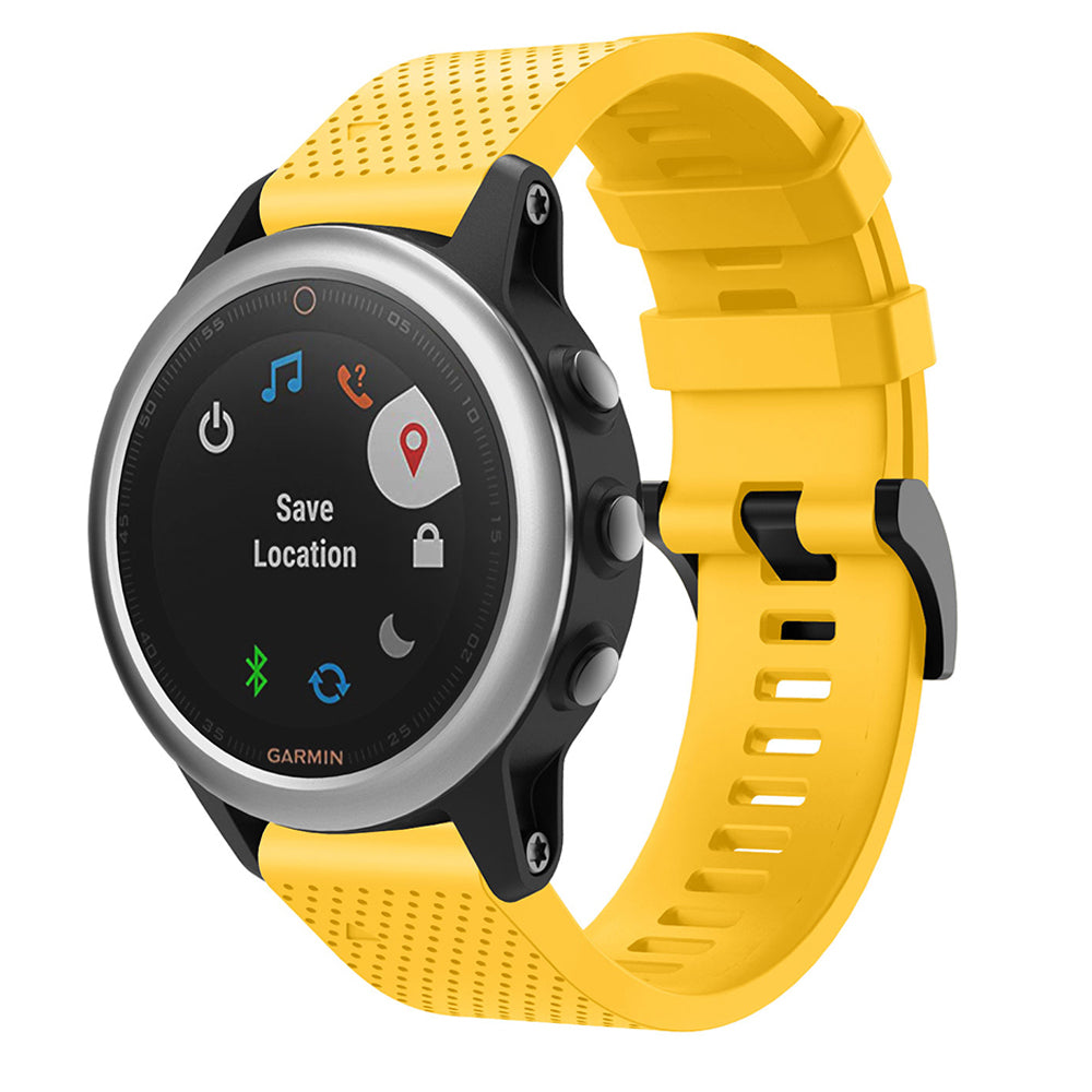 QuickFit Compatible 20mm Rubber Strap for Garmin Fenix 8 (43mm)20mm Rubber Strap for Garmin Fenix 7S / 7S Pro20mm Rubber Strap for Garmin Epix Pro (42mm)